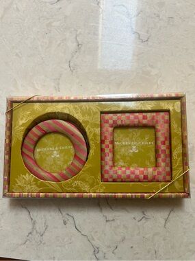 Mackenzie Childs Tulipa Frame Set-New in box